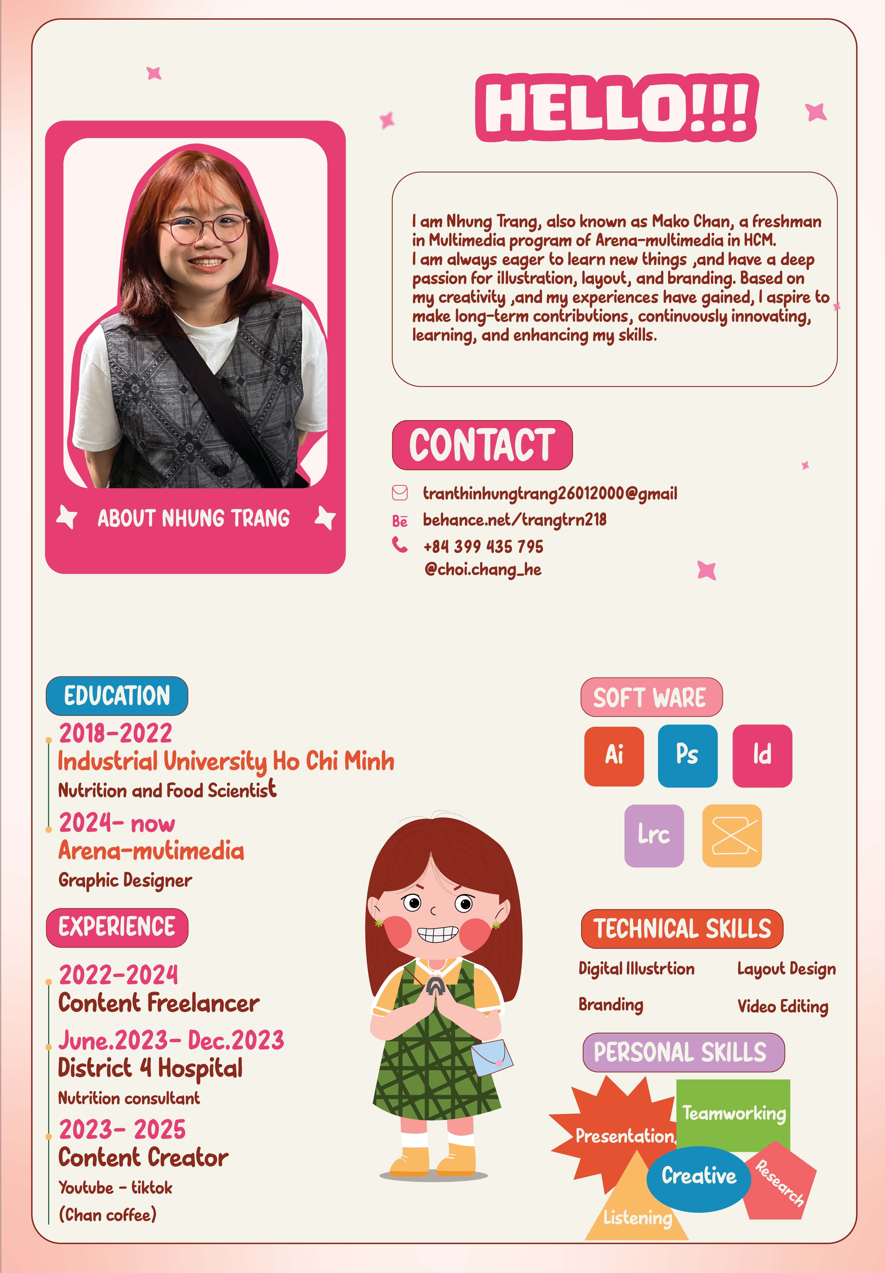 CV của Chan
